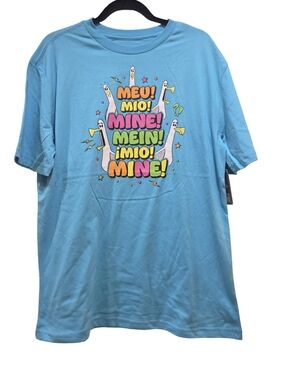 Disney Parks Finding Nemo Seagulls MINE MINE Graphic T-Shirt Adult Medium NEW